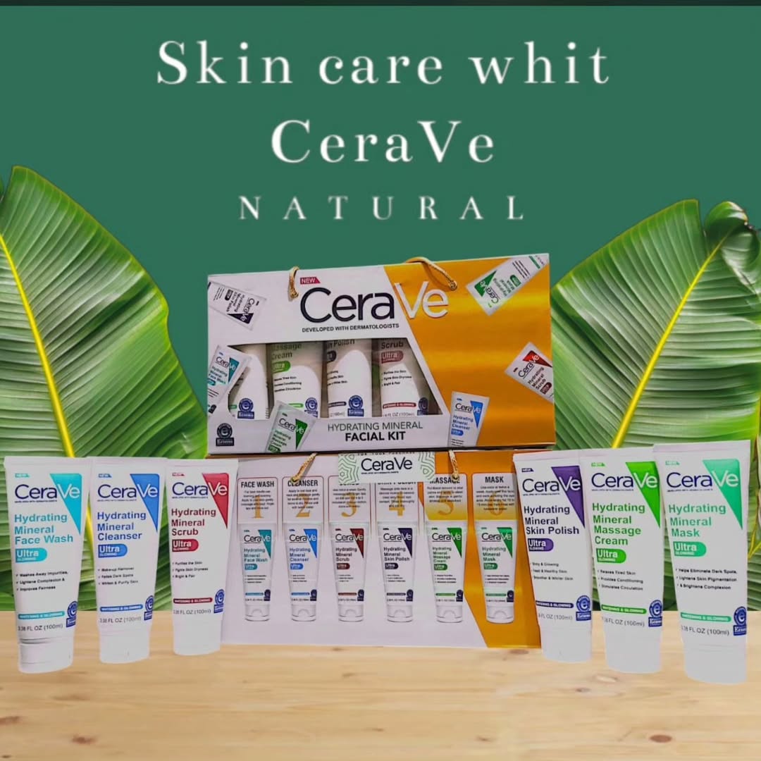 ✨ CeraVe Hydrating Mineral Facial Kit